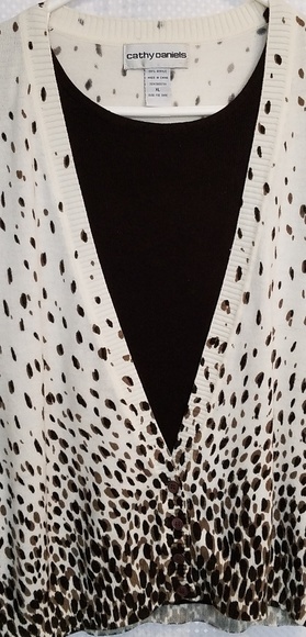 Cathy Daniels Tops - Cathy Daniels XL top
